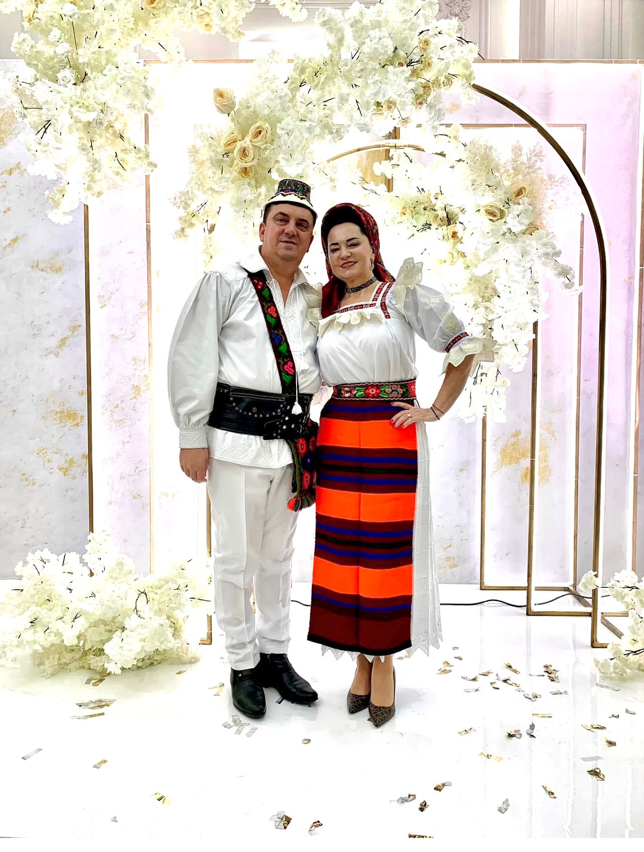 Florentina și Petre Giurgi la eveniment